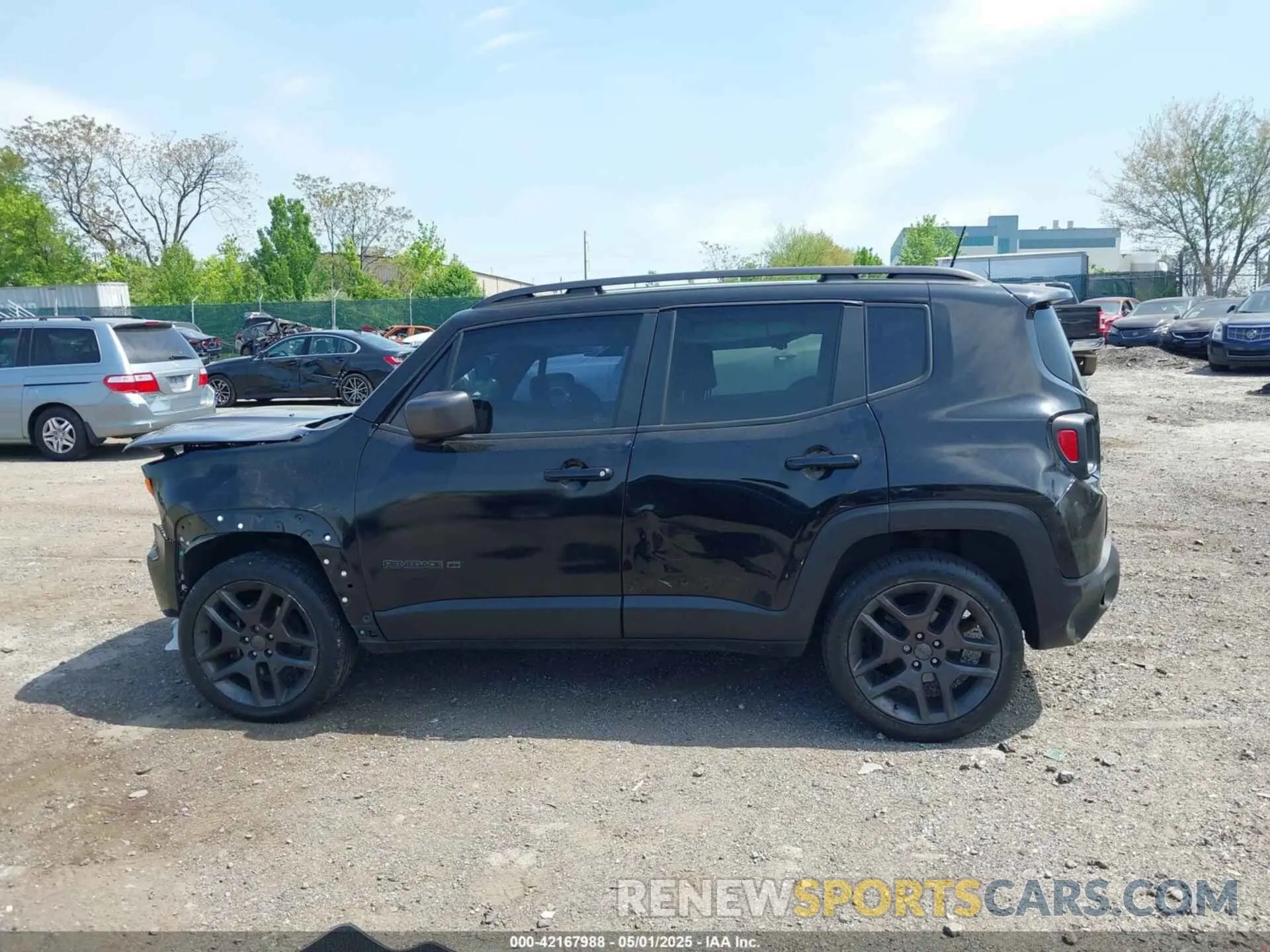 15 Photograph of a damaged car ZACNJDBB5MPN33810 JEEP RENEGADE 2021