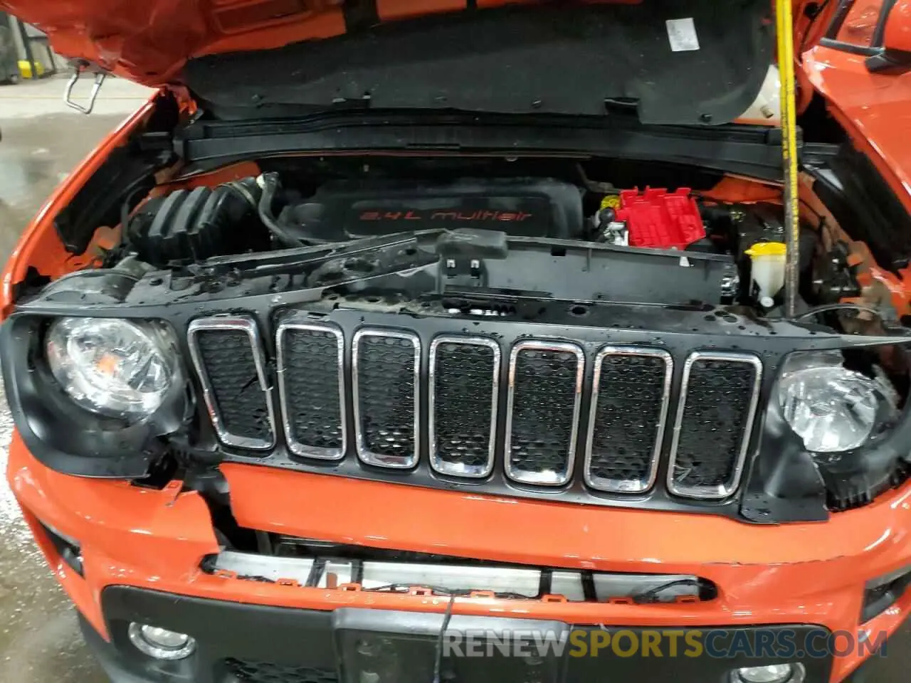 12 Photograph of a damaged car ZACNJDBB6MPM44148 JEEP RENEGADE 2021