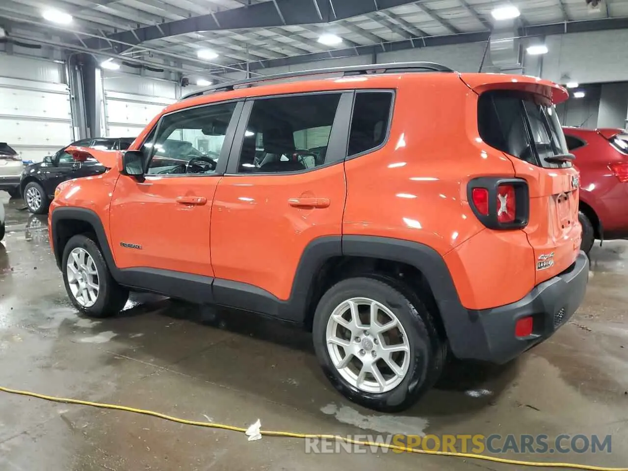 2 Photograph of a damaged car ZACNJDBB6MPM44148 JEEP RENEGADE 2021