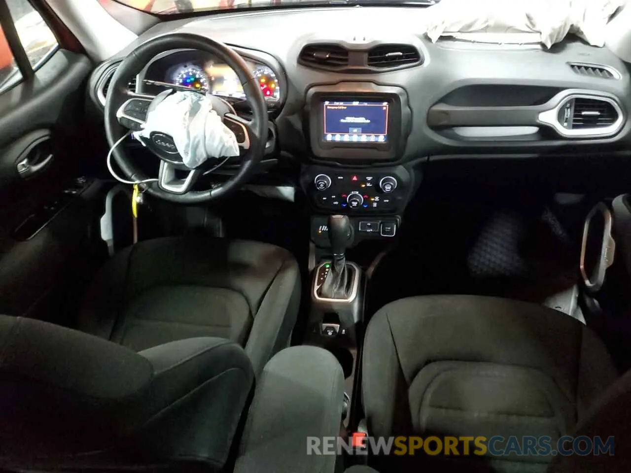 8 Photograph of a damaged car ZACNJDBB6MPM44148 JEEP RENEGADE 2021