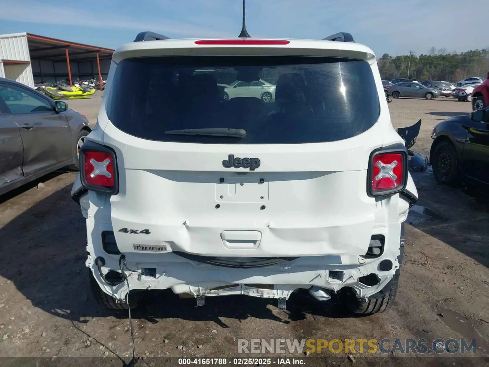 16 Photograph of a damaged car ZACNJDBB6MPM63072 JEEP RENEGADE 2021