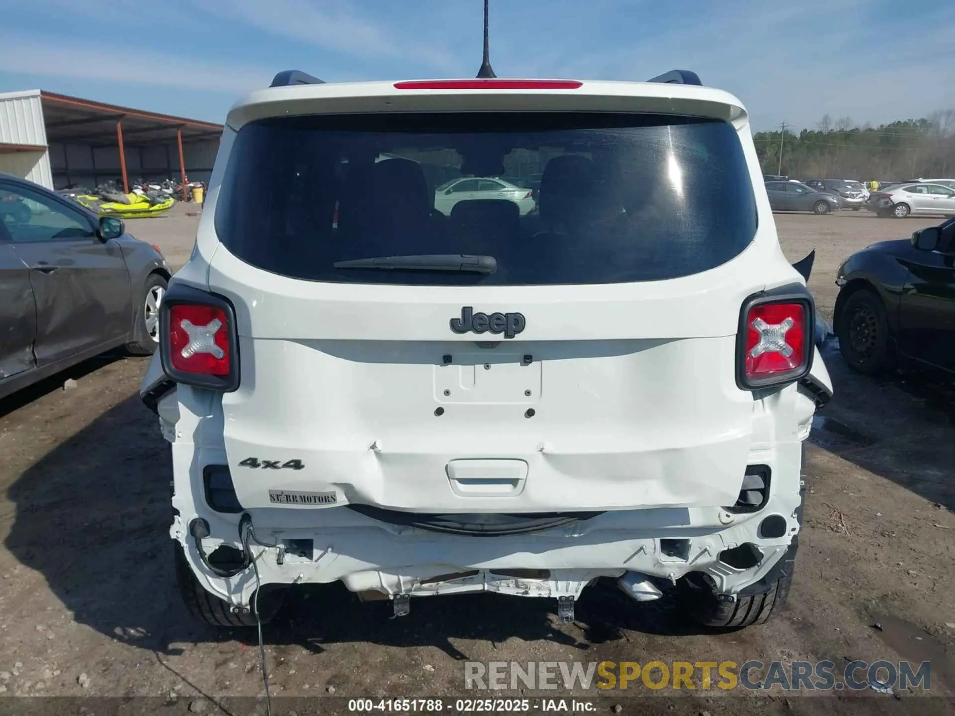 6 Photograph of a damaged car ZACNJDBB6MPM63072 JEEP RENEGADE 2021