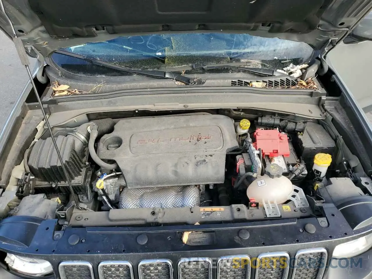 12 Photograph of a damaged car ZACNJDBB6MPM76100 JEEP RENEGADE 2021