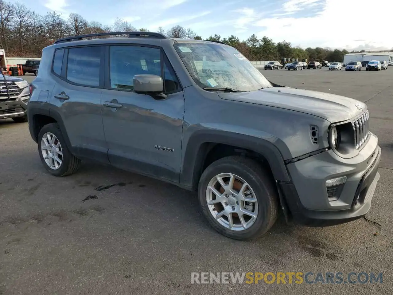 4 Photograph of a damaged car ZACNJDBB6MPM76100 JEEP RENEGADE 2021