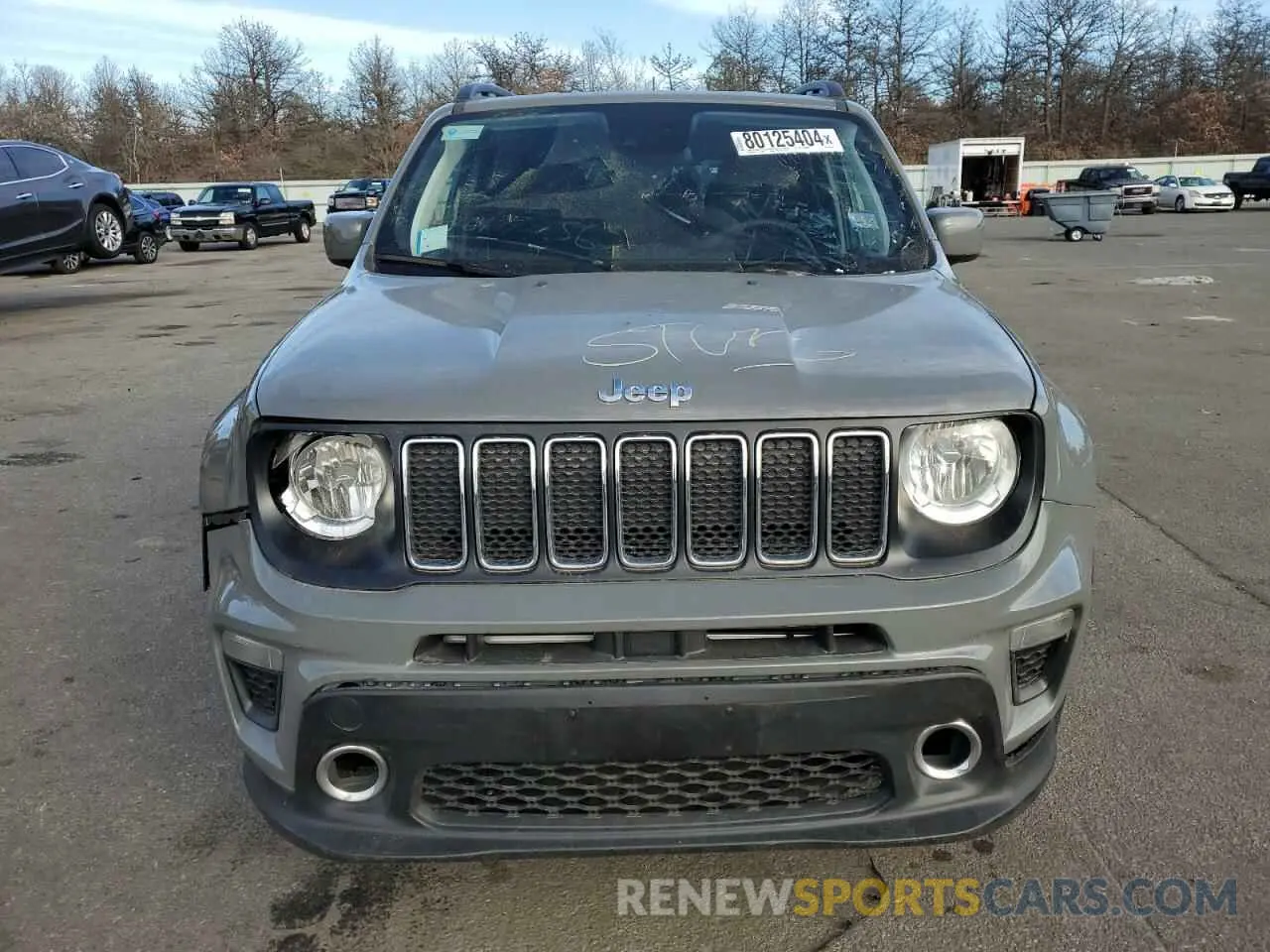 5 Photograph of a damaged car ZACNJDBB6MPM76100 JEEP RENEGADE 2021
