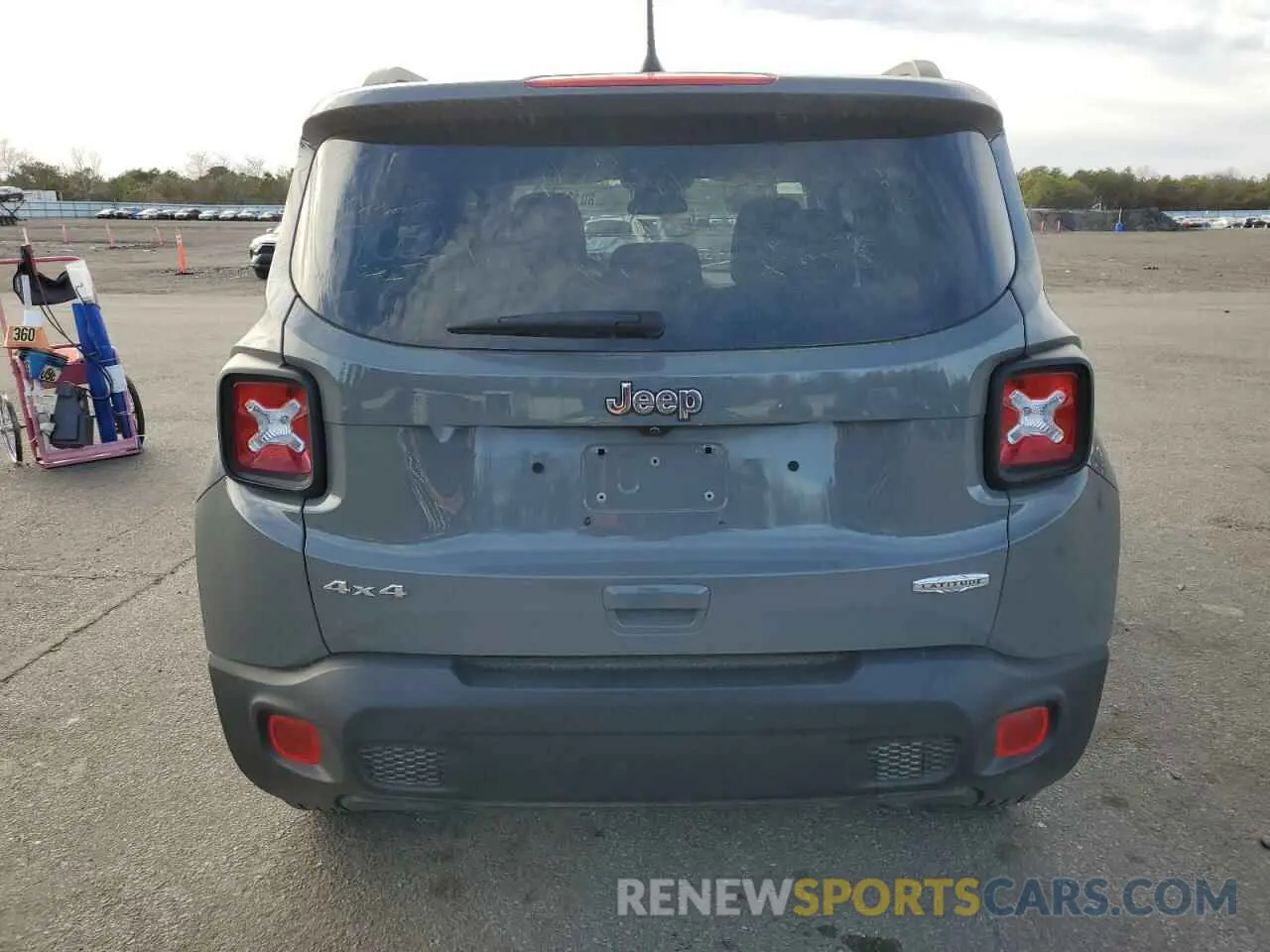 6 Photograph of a damaged car ZACNJDBB6MPM76100 JEEP RENEGADE 2021
