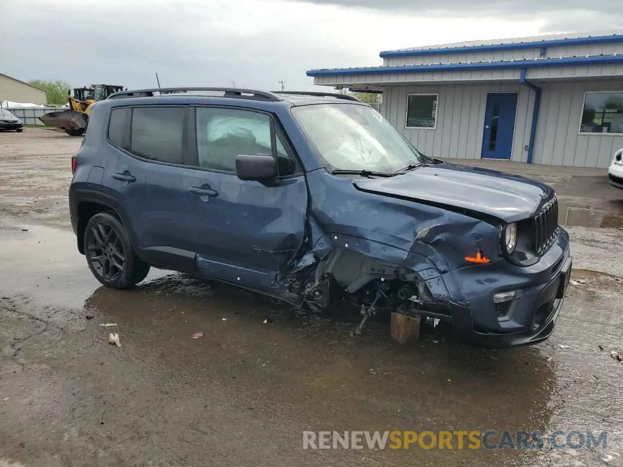 4 Photograph of a damaged car ZACNJDBB6MPN30754 JEEP RENEGADE 2021