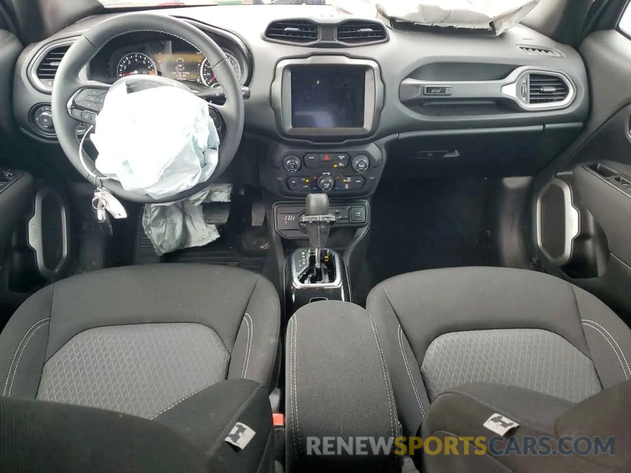 8 Photograph of a damaged car ZACNJDBB6MPN30754 JEEP RENEGADE 2021