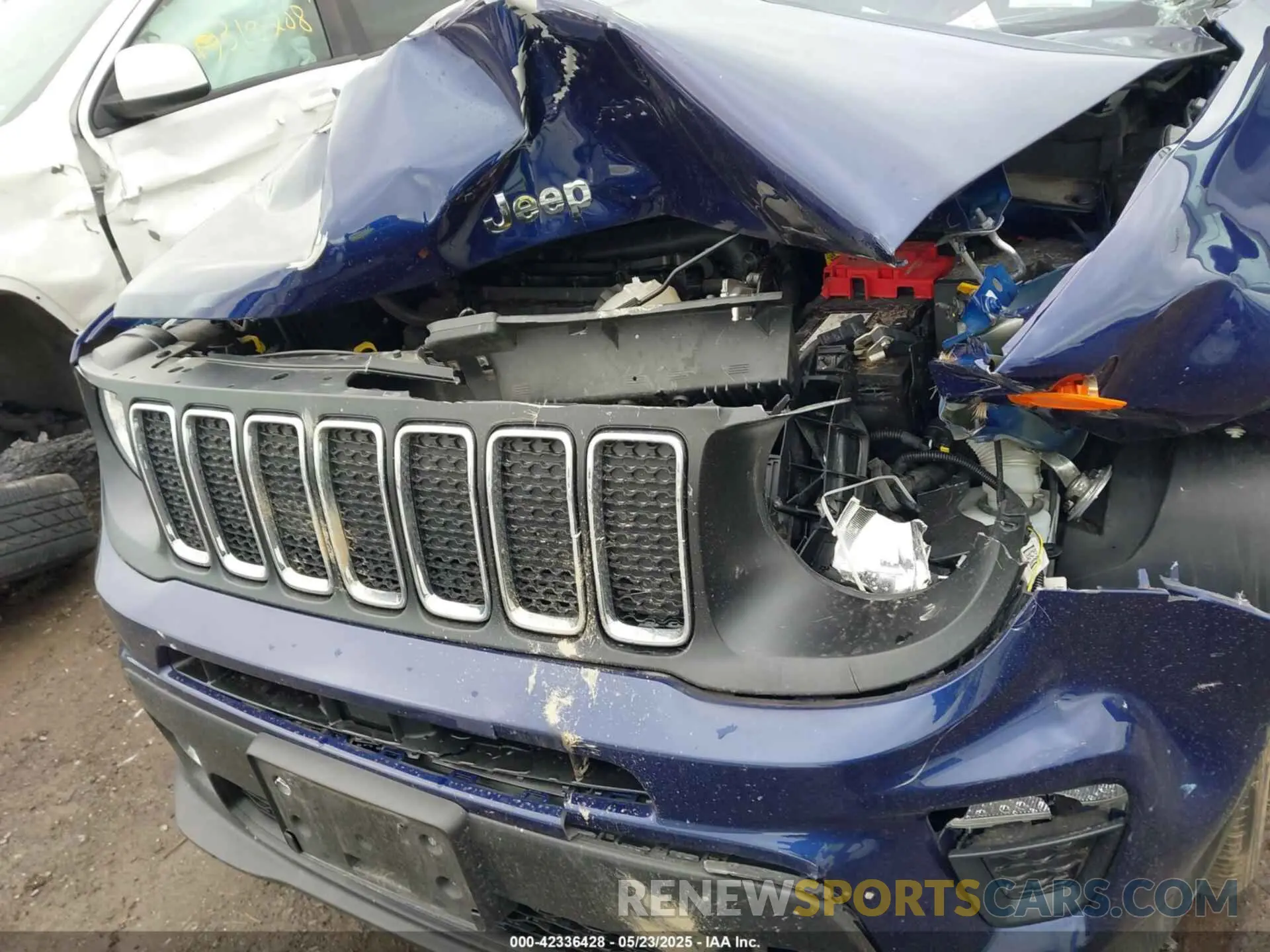 6 Photograph of a damaged car ZACNJDBB6MPN32519 JEEP RENEGADE 2021