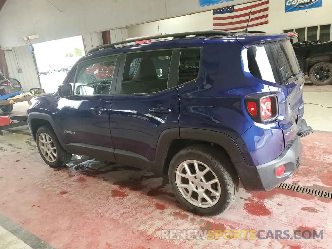 2 Photograph of a damaged car ZACNJDBB7MPM23096 JEEP RENEGADE 2021