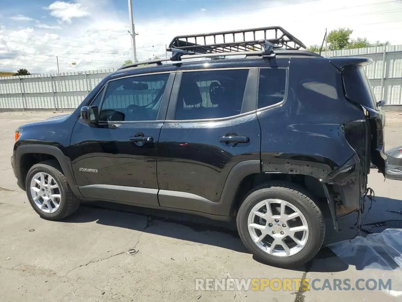 2 Photograph of a damaged car ZACNJDBB7MPM40075 JEEP RENEGADE 2021
