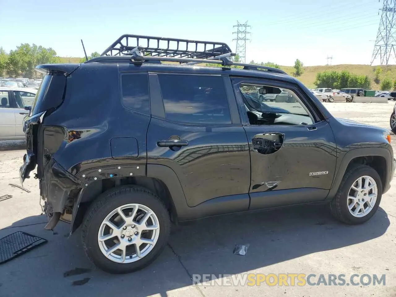 3 Photograph of a damaged car ZACNJDBB7MPM40075 JEEP RENEGADE 2021