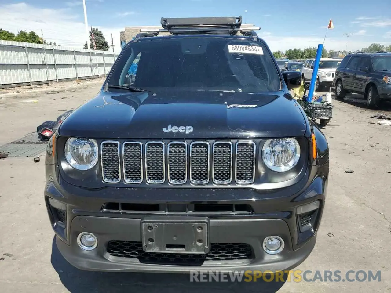 5 Photograph of a damaged car ZACNJDBB7MPM40075 JEEP RENEGADE 2021