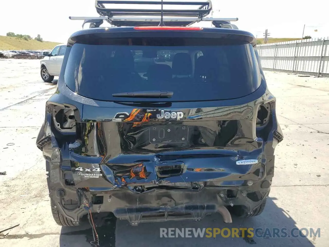 6 Photograph of a damaged car ZACNJDBB7MPM40075 JEEP RENEGADE 2021