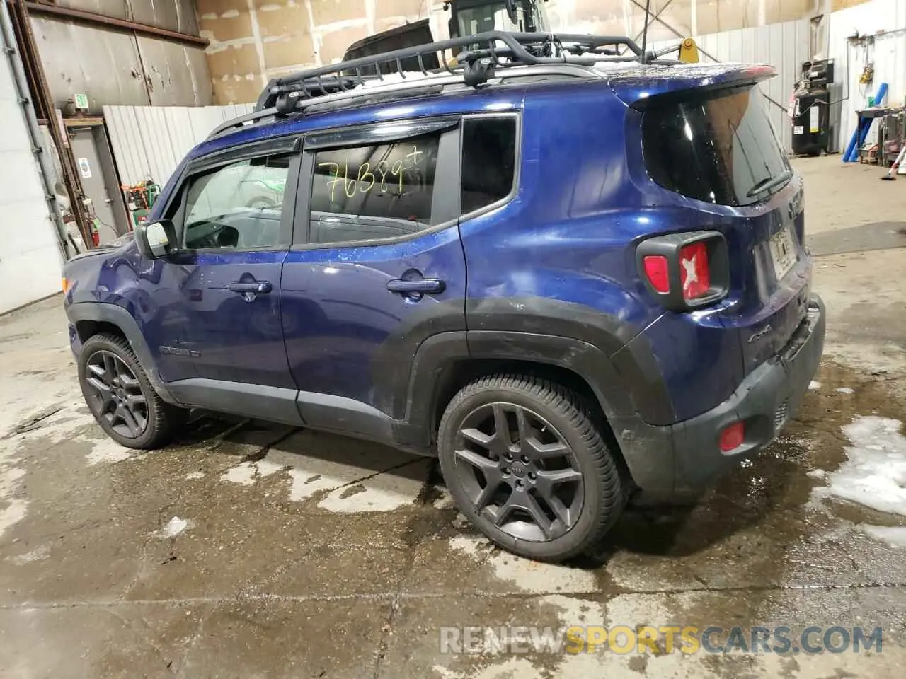2 Photograph of a damaged car ZACNJDBB7MPM48418 JEEP RENEGADE 2021