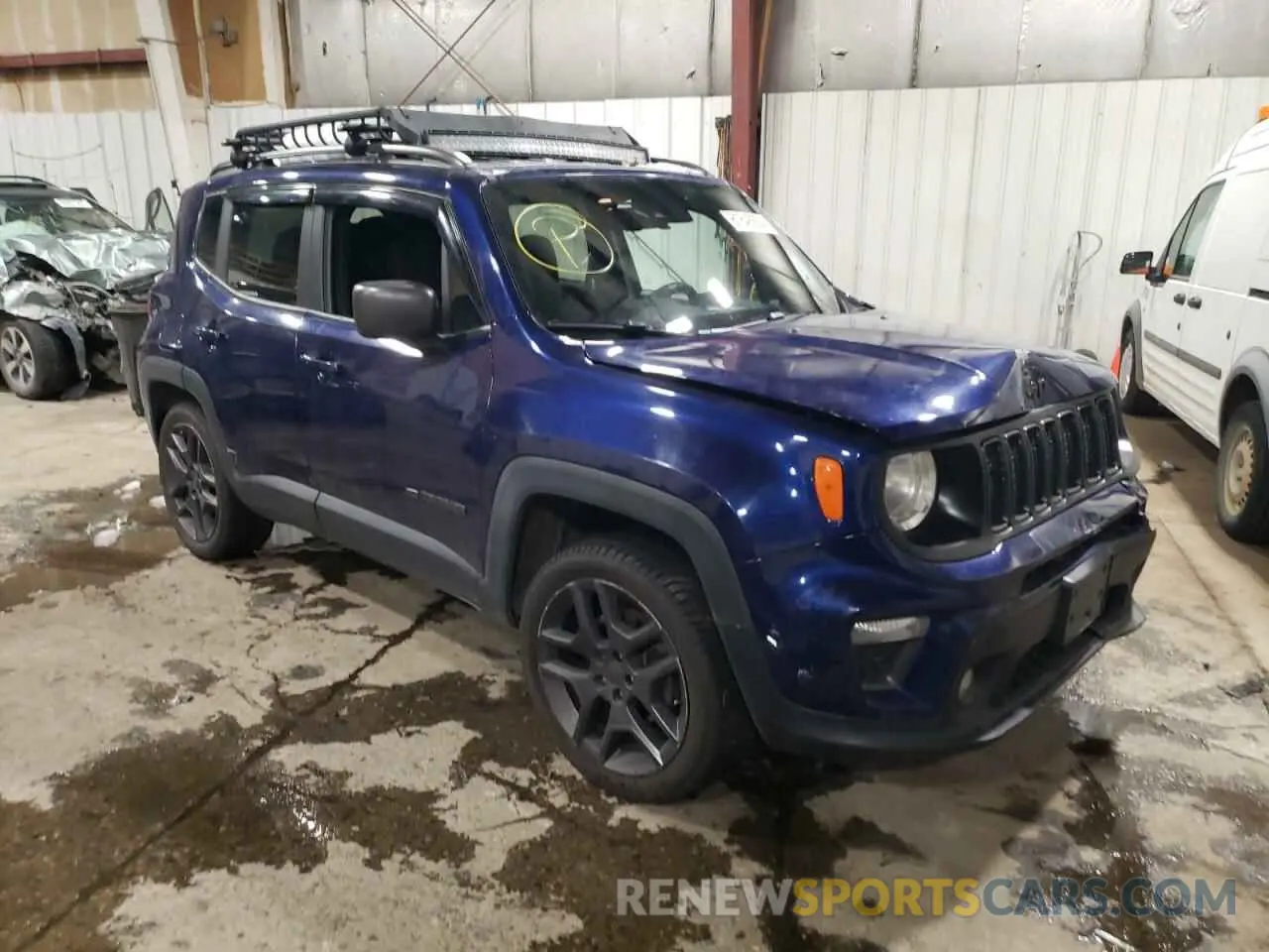 4 Photograph of a damaged car ZACNJDBB7MPM48418 JEEP RENEGADE 2021