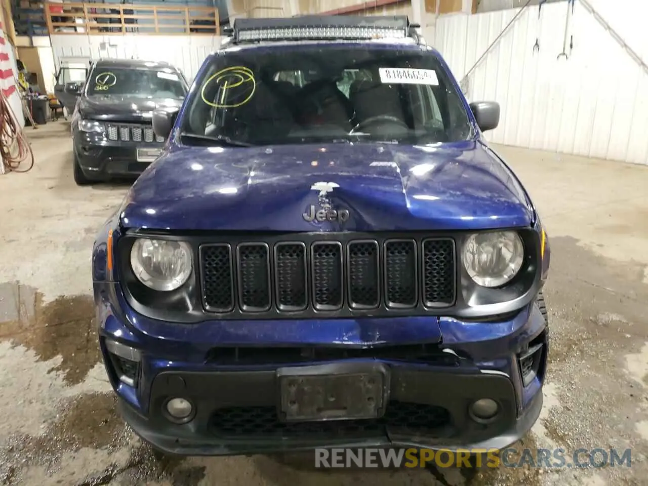 5 Photograph of a damaged car ZACNJDBB7MPM48418 JEEP RENEGADE 2021