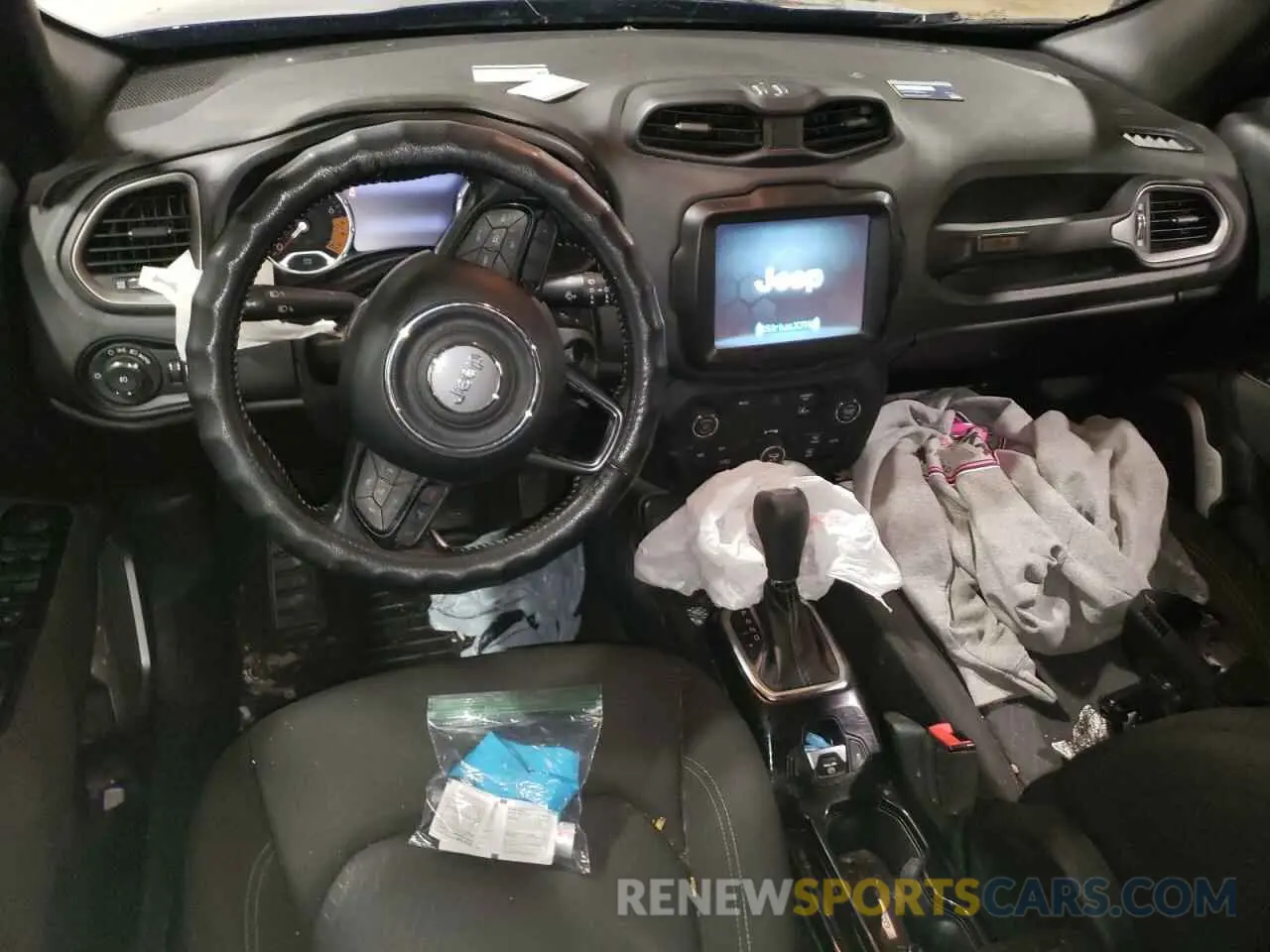 8 Photograph of a damaged car ZACNJDBB7MPM48418 JEEP RENEGADE 2021