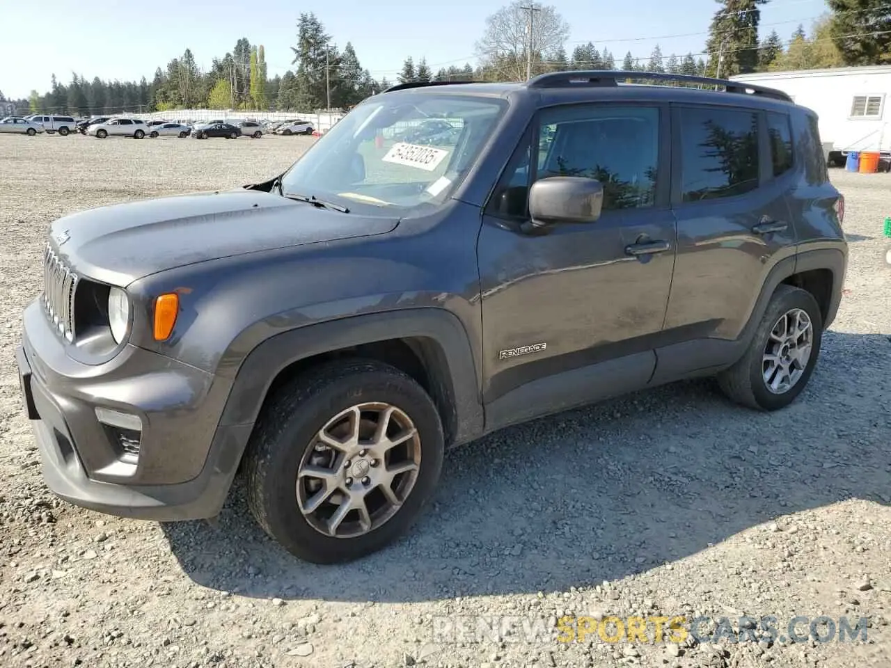 1 Photograph of a damaged car ZACNJDBB7MPN09945 JEEP RENEGADE 2021