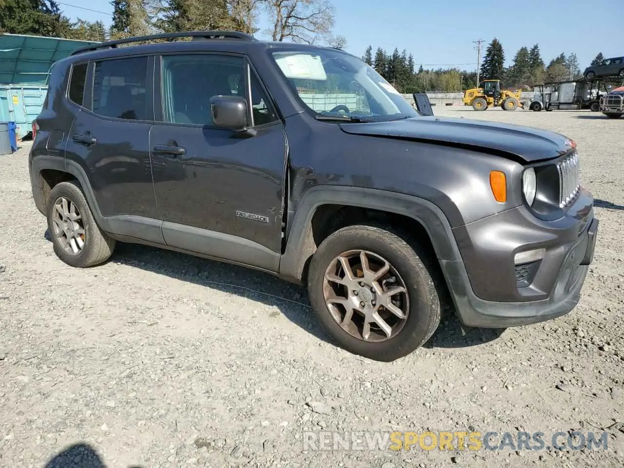 4 Photograph of a damaged car ZACNJDBB7MPN09945 JEEP RENEGADE 2021