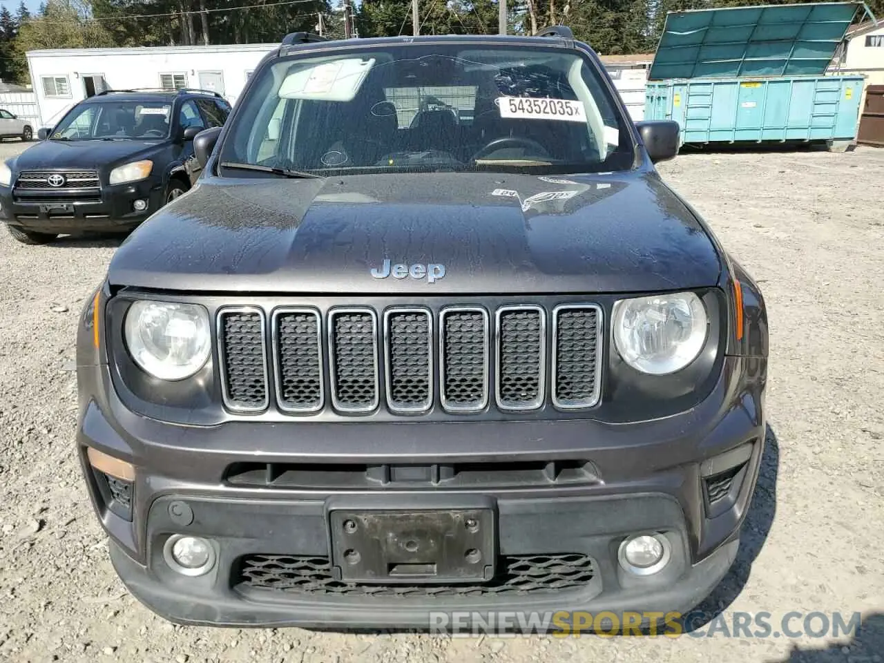 5 Photograph of a damaged car ZACNJDBB7MPN09945 JEEP RENEGADE 2021