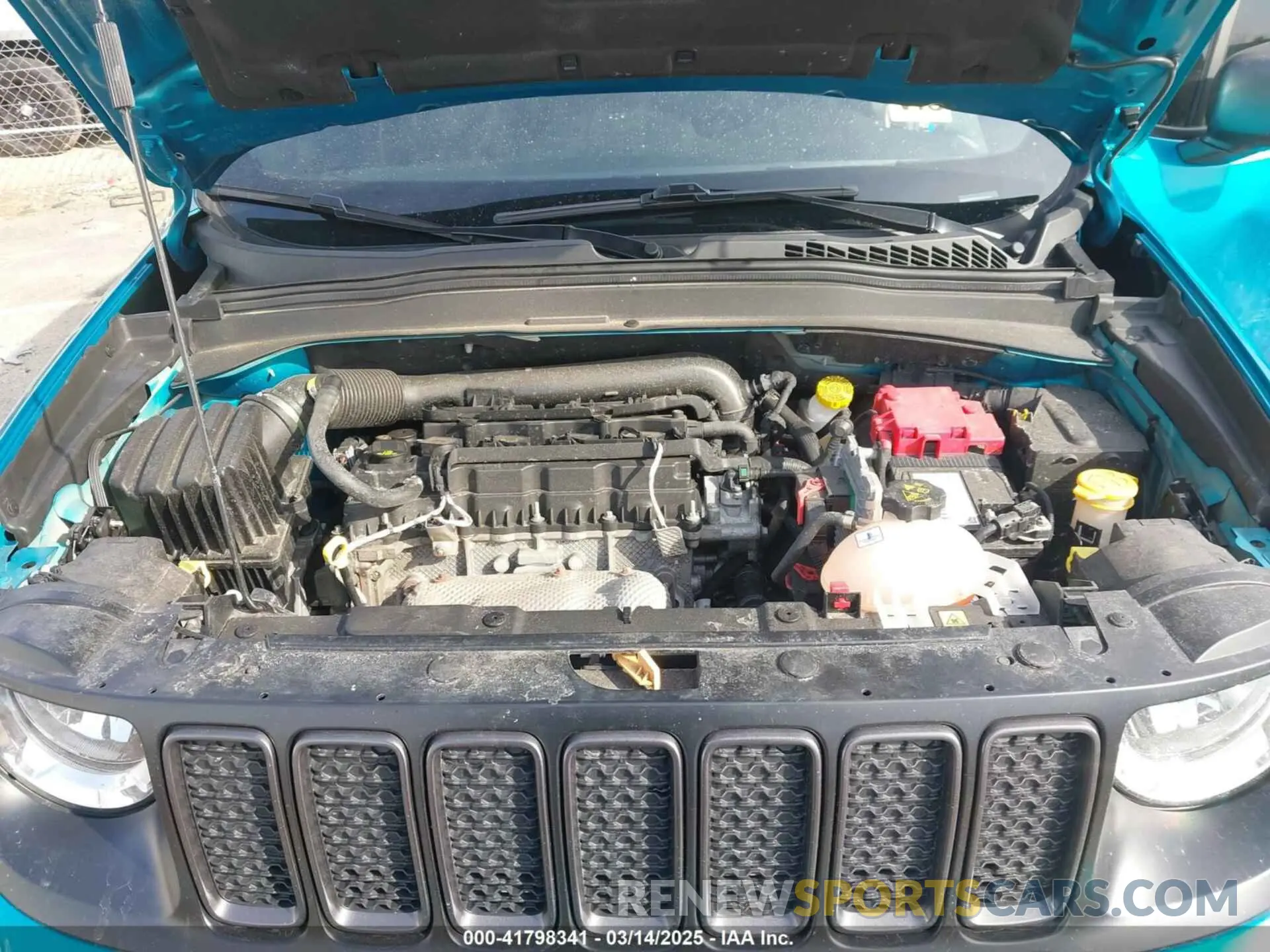 10 Photograph of a damaged car ZACNJDBB7MPN33405 JEEP RENEGADE 2021