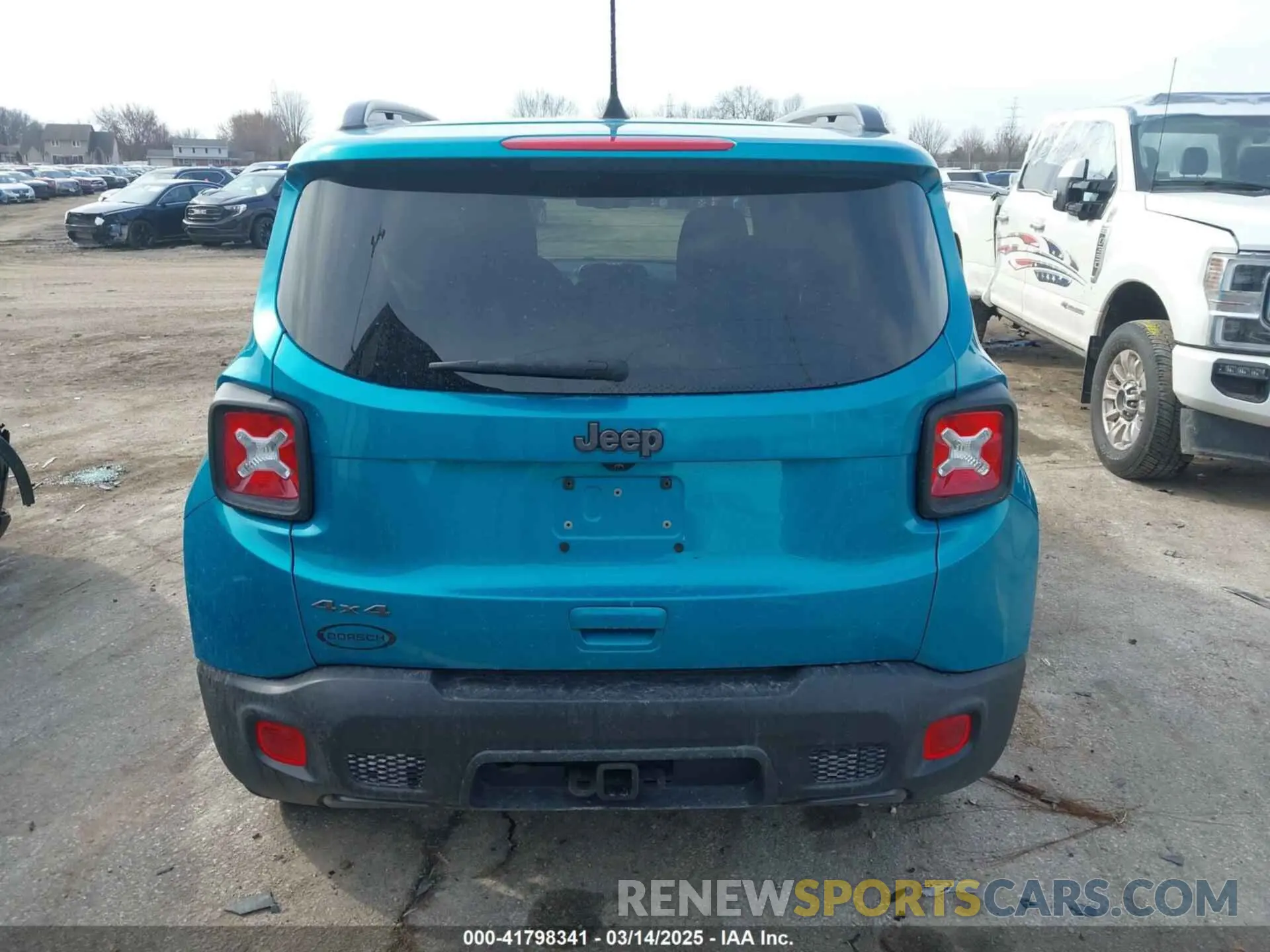 16 Photograph of a damaged car ZACNJDBB7MPN33405 JEEP RENEGADE 2021