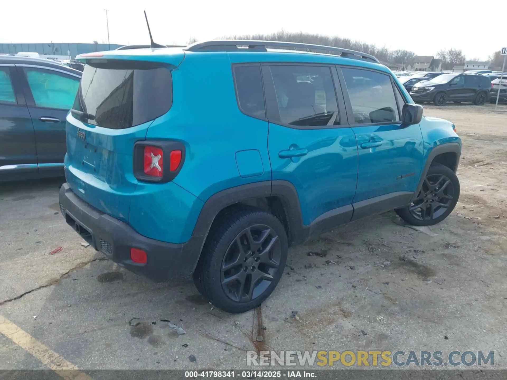 4 Photograph of a damaged car ZACNJDBB7MPN33405 JEEP RENEGADE 2021