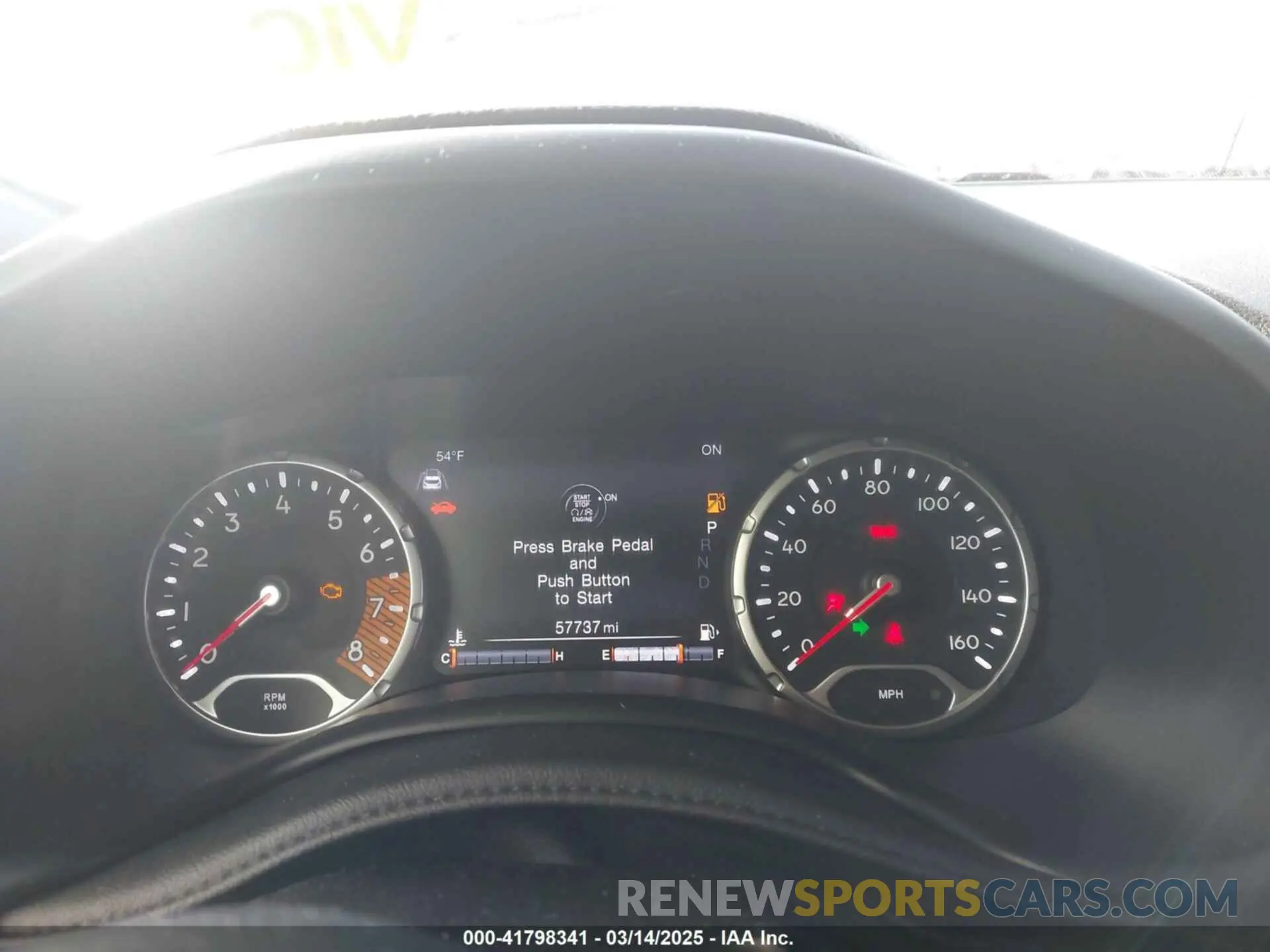 7 Photograph of a damaged car ZACNJDBB7MPN33405 JEEP RENEGADE 2021