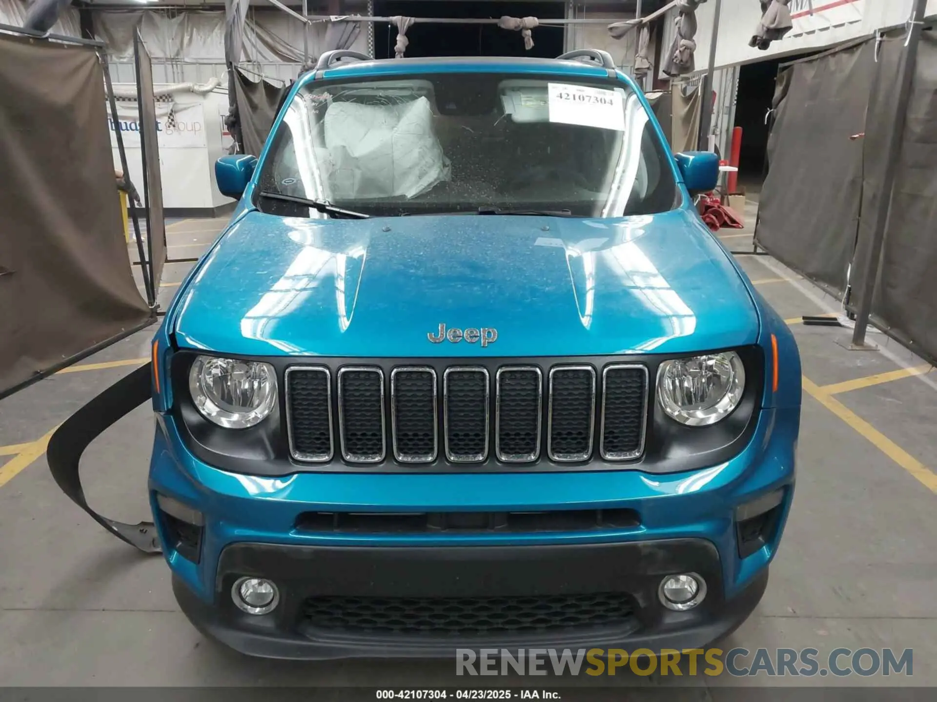 12 Photograph of a damaged car ZACNJDBB7MPN36630 JEEP RENEGADE 2021