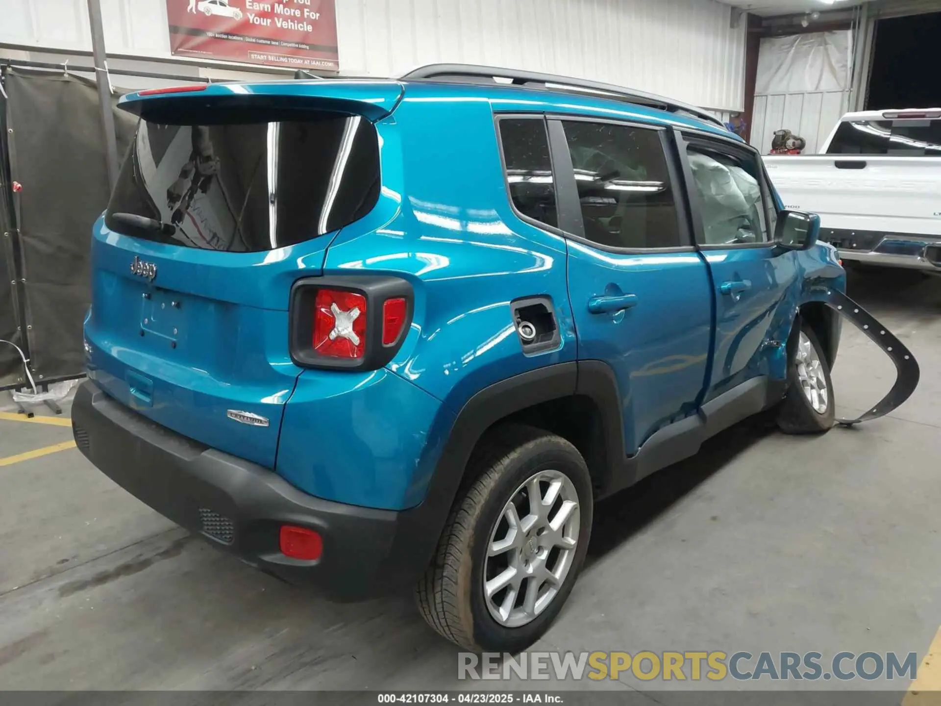 4 Photograph of a damaged car ZACNJDBB7MPN36630 JEEP RENEGADE 2021