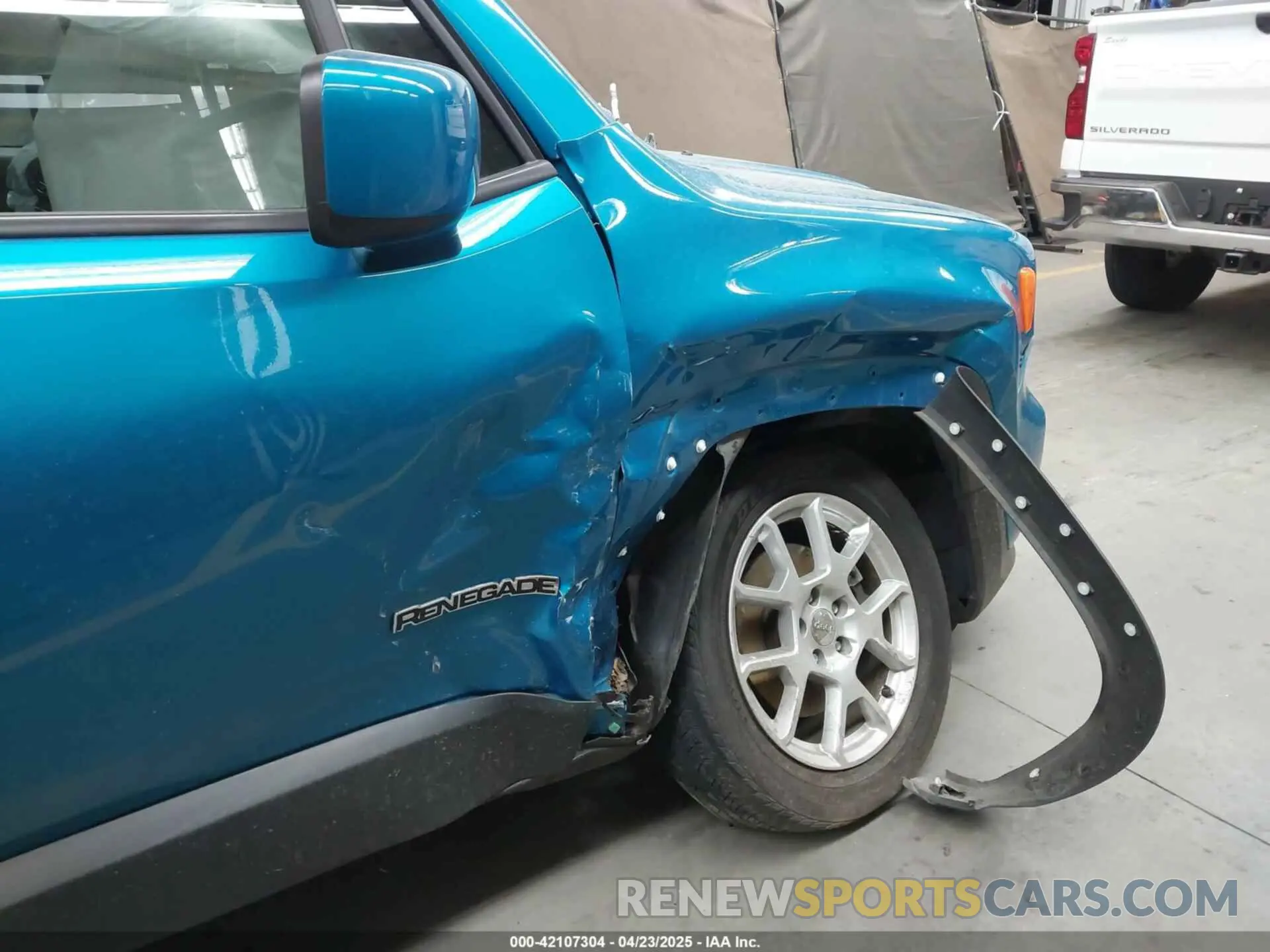 6 Photograph of a damaged car ZACNJDBB7MPN36630 JEEP RENEGADE 2021