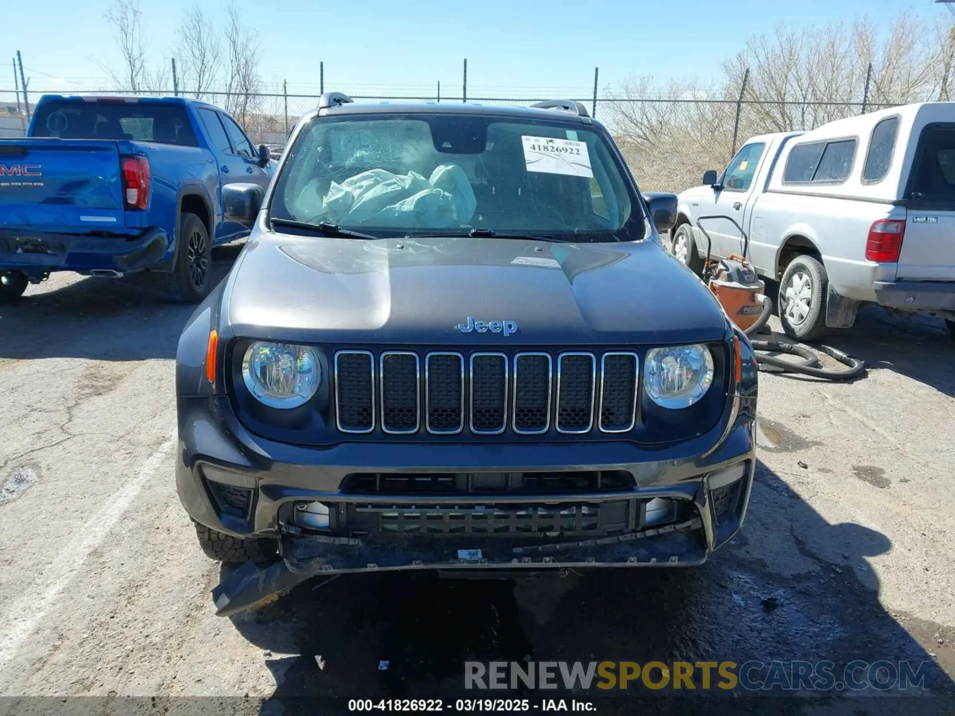 12 Photograph of a damaged car ZACNJDBB8MPM28565 JEEP RENEGADE 2021
