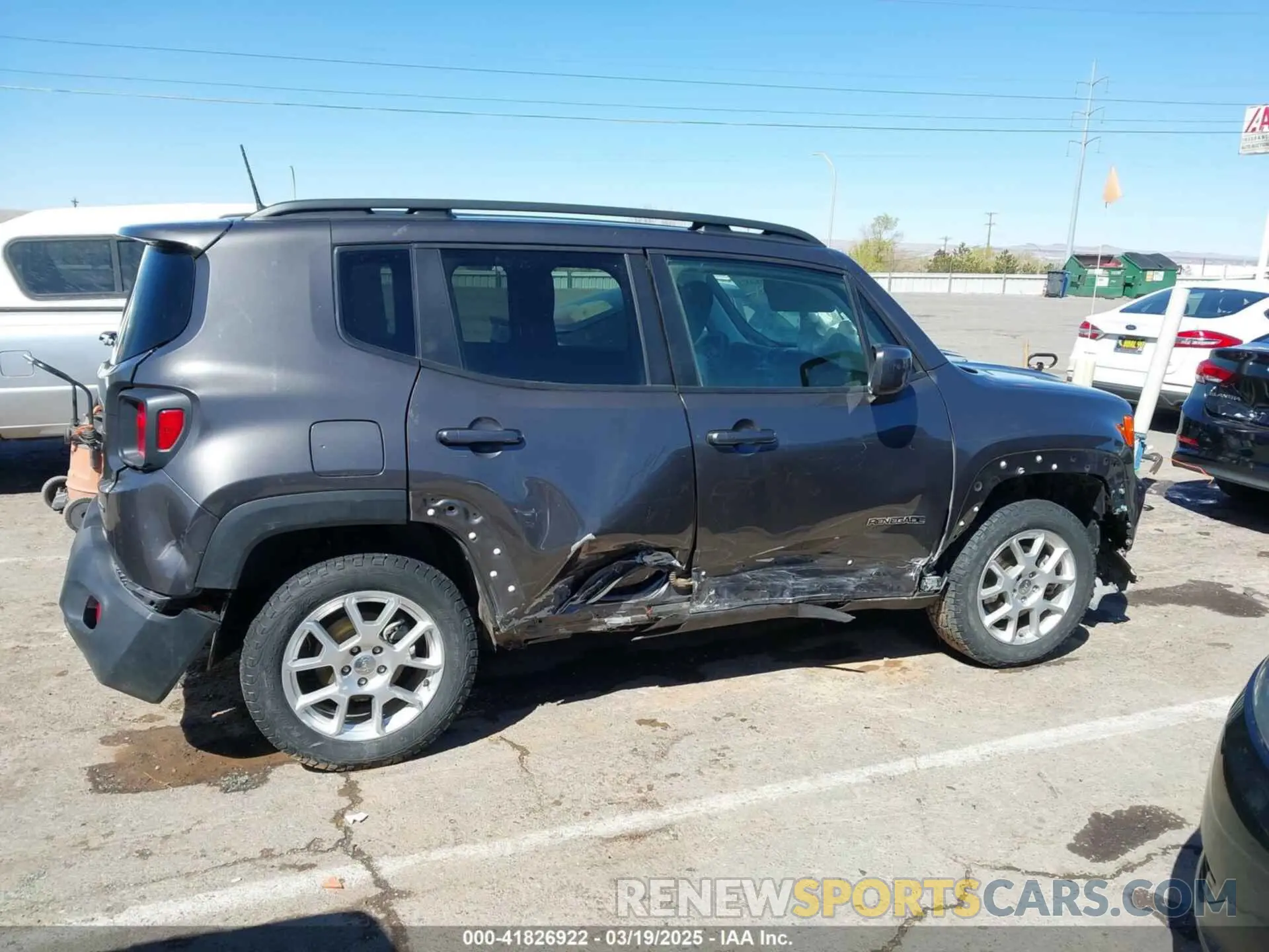 13 Photograph of a damaged car ZACNJDBB8MPM28565 JEEP RENEGADE 2021