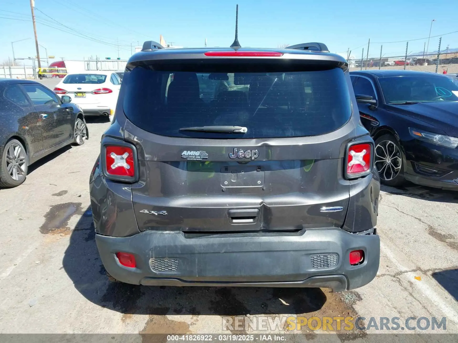 16 Photograph of a damaged car ZACNJDBB8MPM28565 JEEP RENEGADE 2021