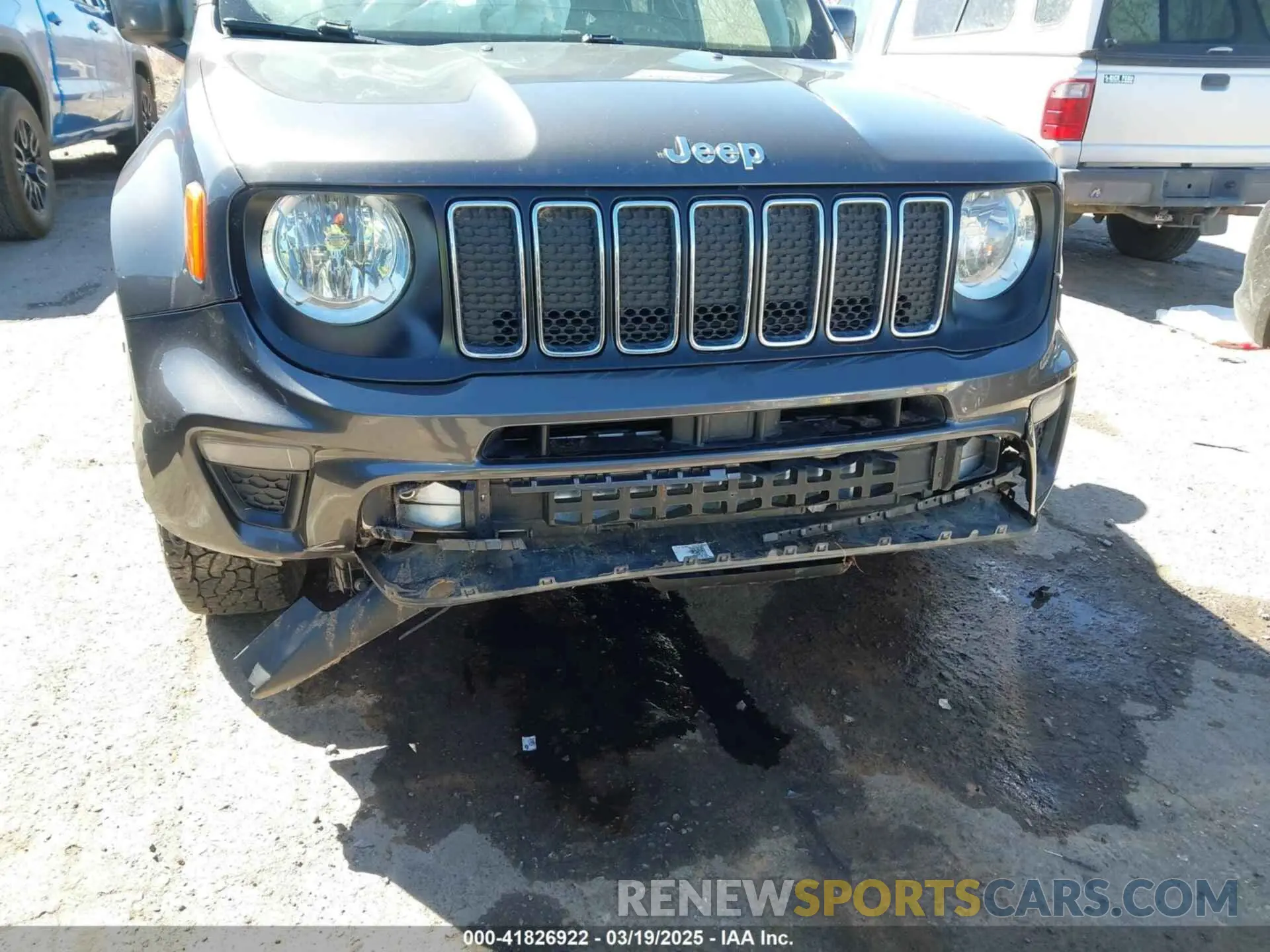18 Photograph of a damaged car ZACNJDBB8MPM28565 JEEP RENEGADE 2021