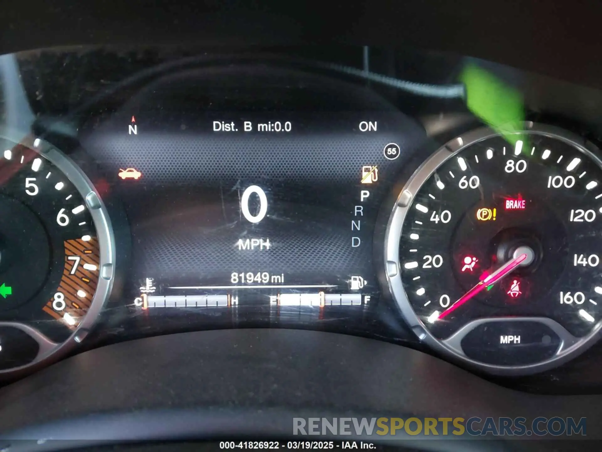 7 Photograph of a damaged car ZACNJDBB8MPM28565 JEEP RENEGADE 2021