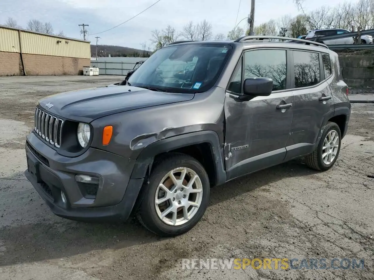 1 Photograph of a damaged car ZACNJDBB8MPM31997 JEEP RENEGADE 2021