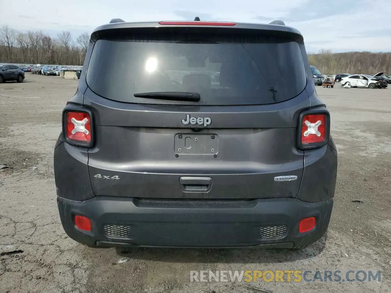 6 Photograph of a damaged car ZACNJDBB8MPM31997 JEEP RENEGADE 2021