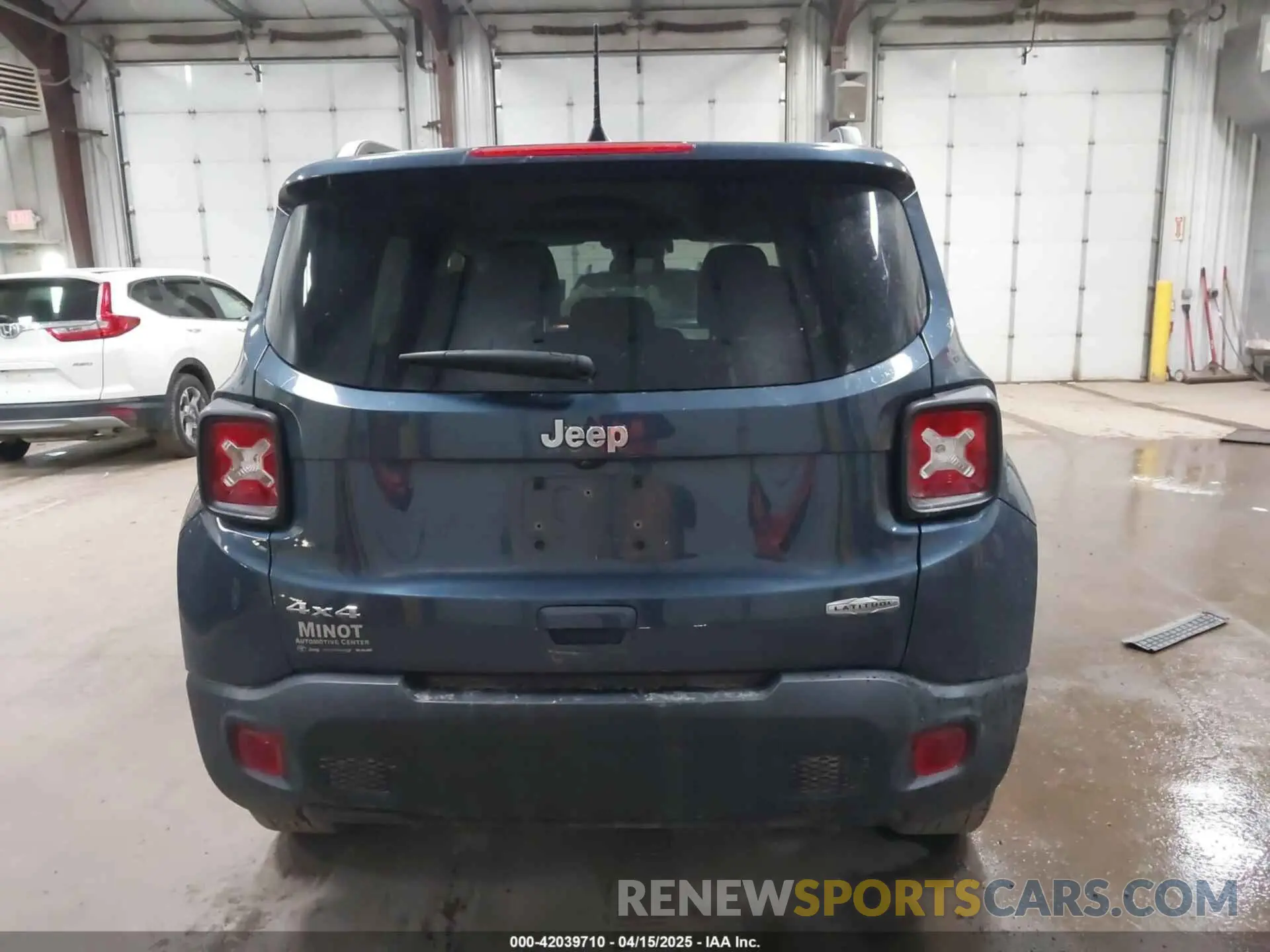 16 Photograph of a damaged car ZACNJDBB8MPM35984 JEEP RENEGADE 2021