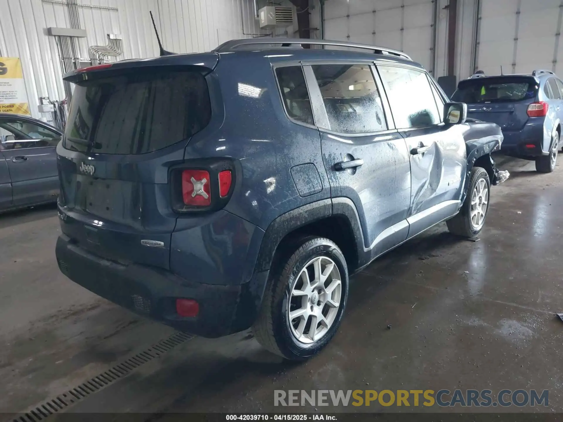 4 Photograph of a damaged car ZACNJDBB8MPM35984 JEEP RENEGADE 2021