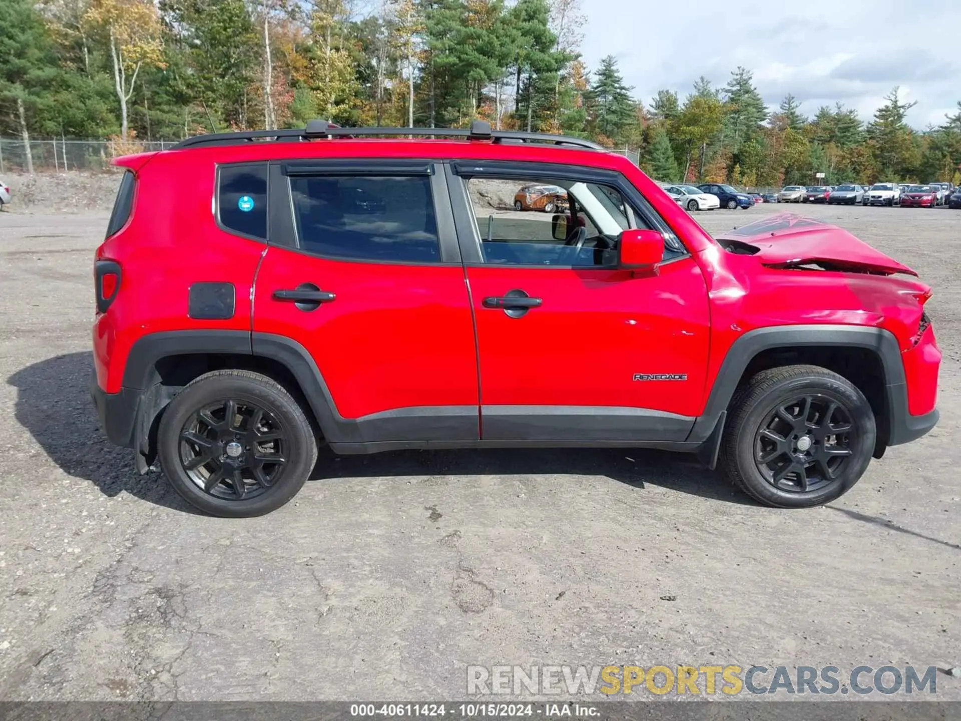 13 Photograph of a damaged car ZACNJDBB8MPM76728 JEEP RENEGADE 2021