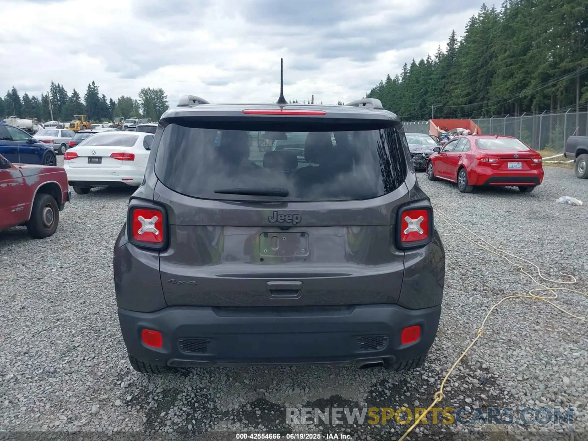 16 Photograph of a damaged car ZACNJDBB8MPM77202 JEEP RENEGADE 2021