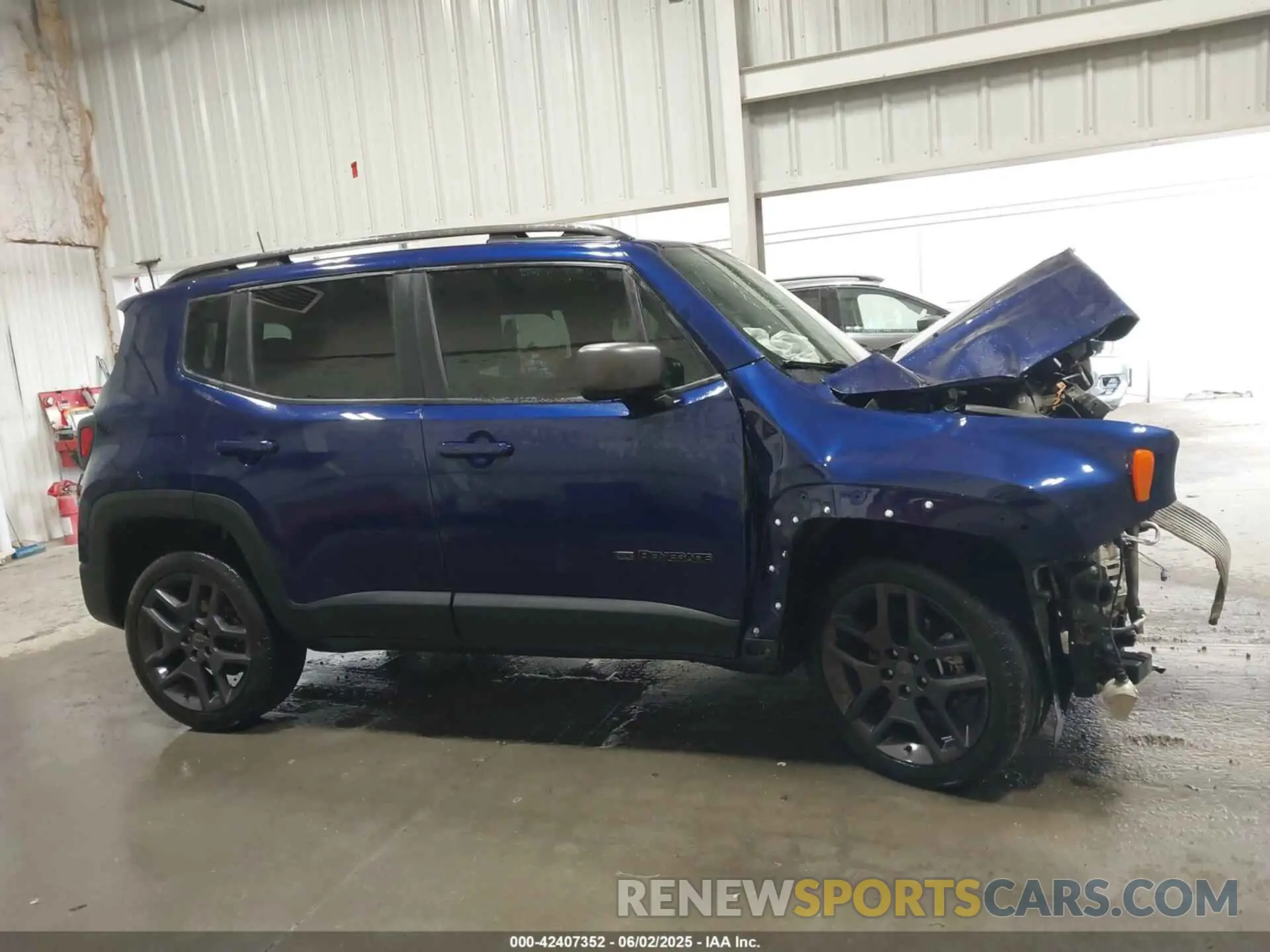 14 Photograph of a damaged car ZACNJDBB8MPN35325 JEEP RENEGADE 2021
