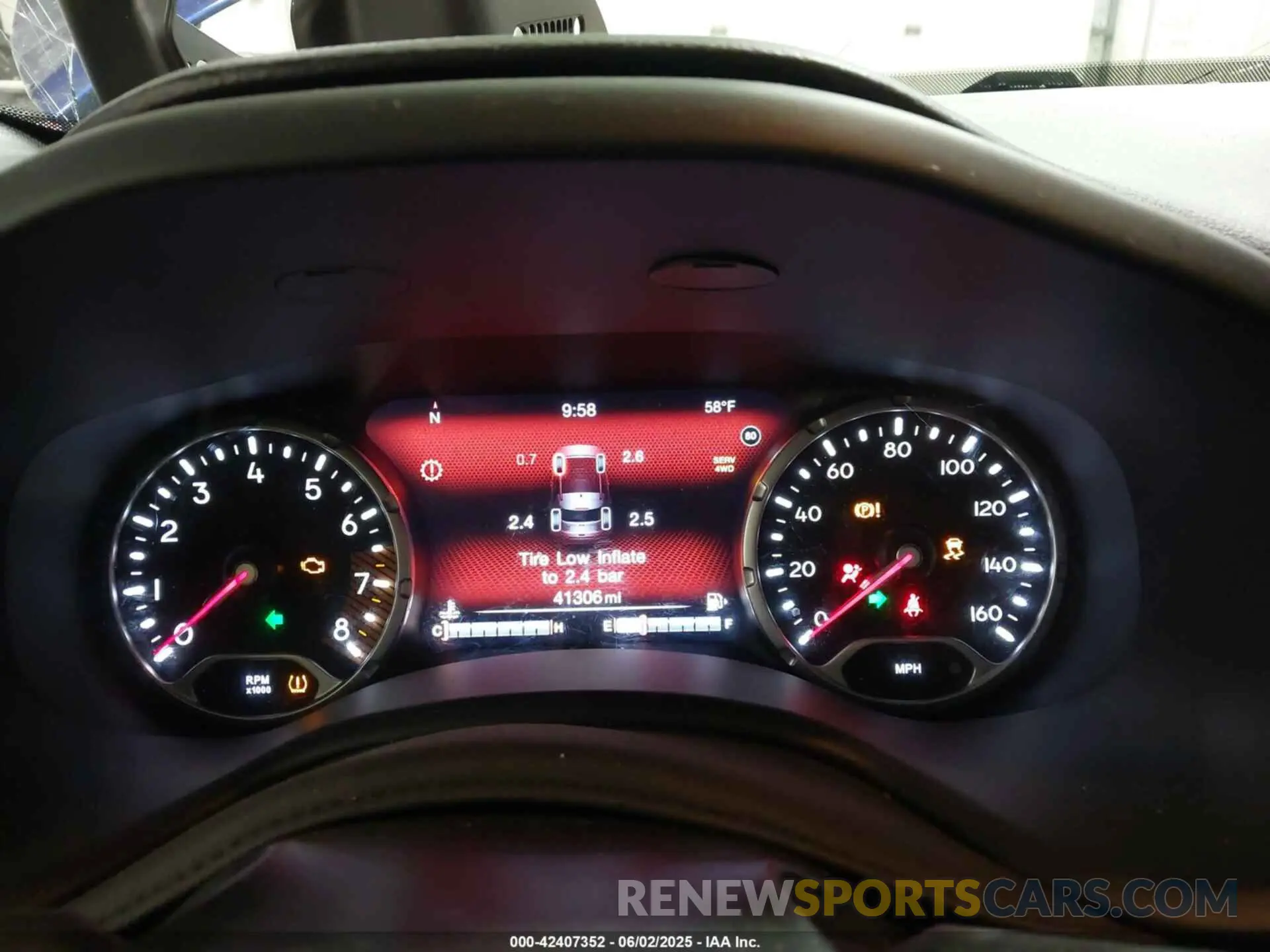 7 Photograph of a damaged car ZACNJDBB8MPN35325 JEEP RENEGADE 2021