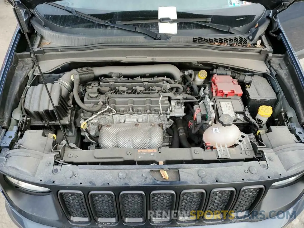 12 Photograph of a damaged car ZACNJDBBXMPM91733 JEEP RENEGADE 2021