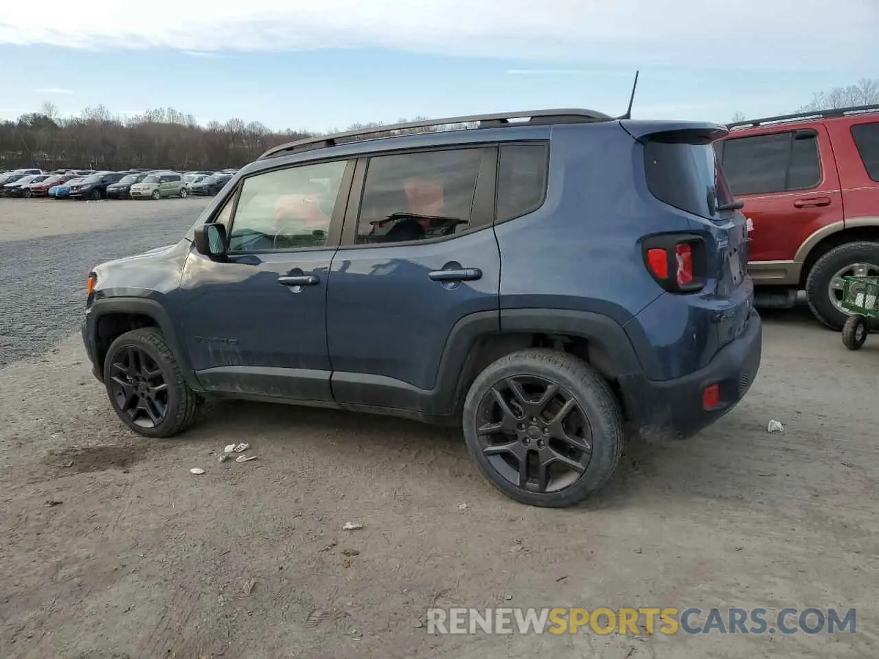 2 Photograph of a damaged car ZACNJDBBXMPM91733 JEEP RENEGADE 2021