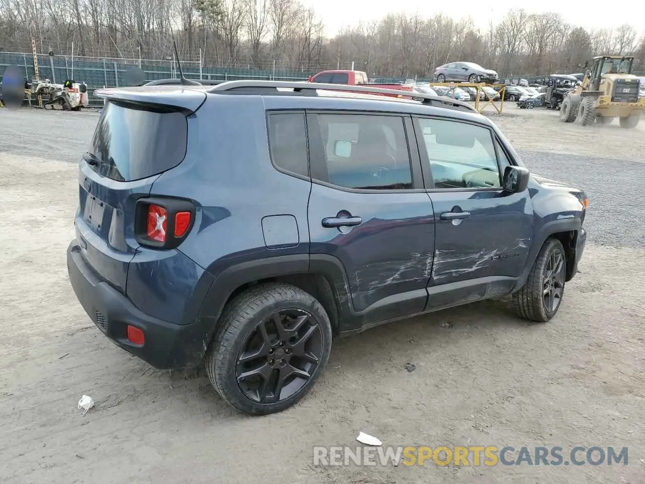 3 Photograph of a damaged car ZACNJDBBXMPM91733 JEEP RENEGADE 2021