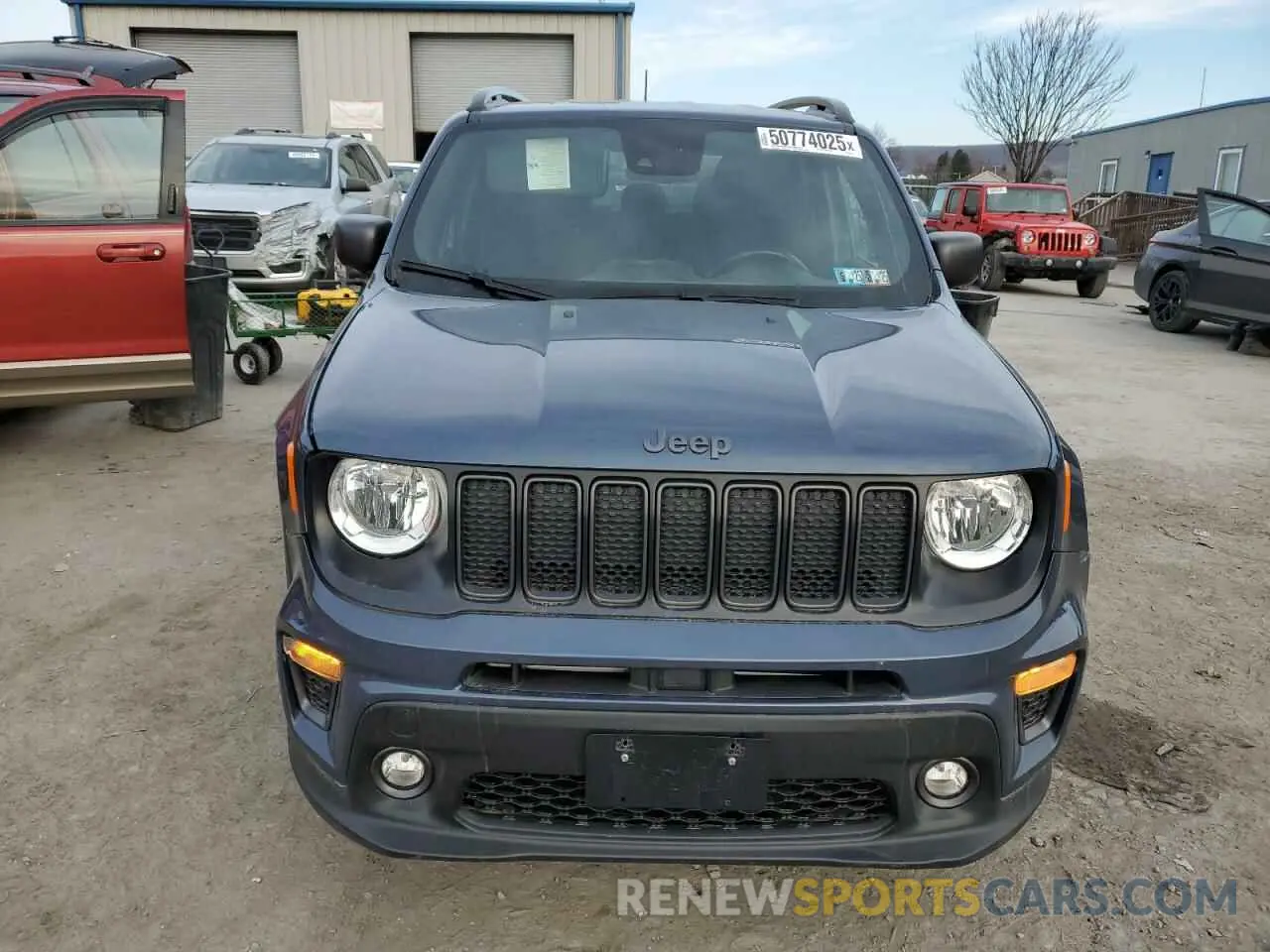 5 Photograph of a damaged car ZACNJDBBXMPM91733 JEEP RENEGADE 2021