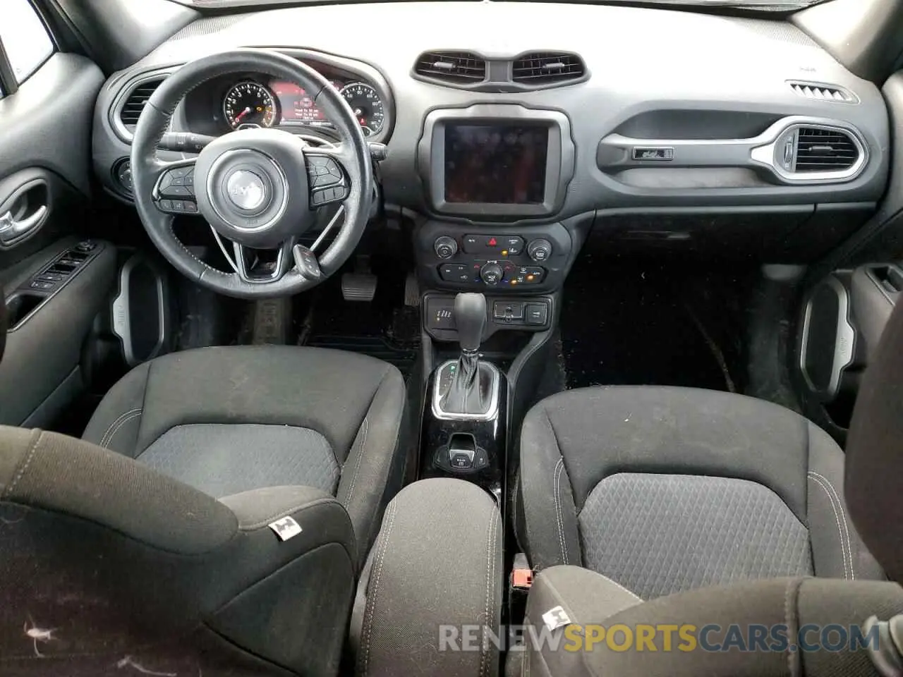 8 Photograph of a damaged car ZACNJDBBXMPM91733 JEEP RENEGADE 2021